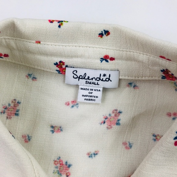 Splendid primrose ditsy dress in natural - Picture 5 of 8